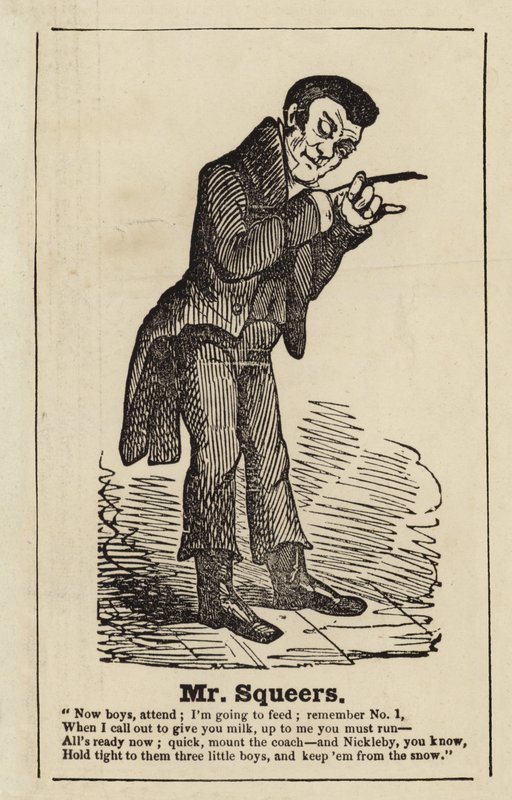 M. Squeers de Nicholas Nickleby - English School