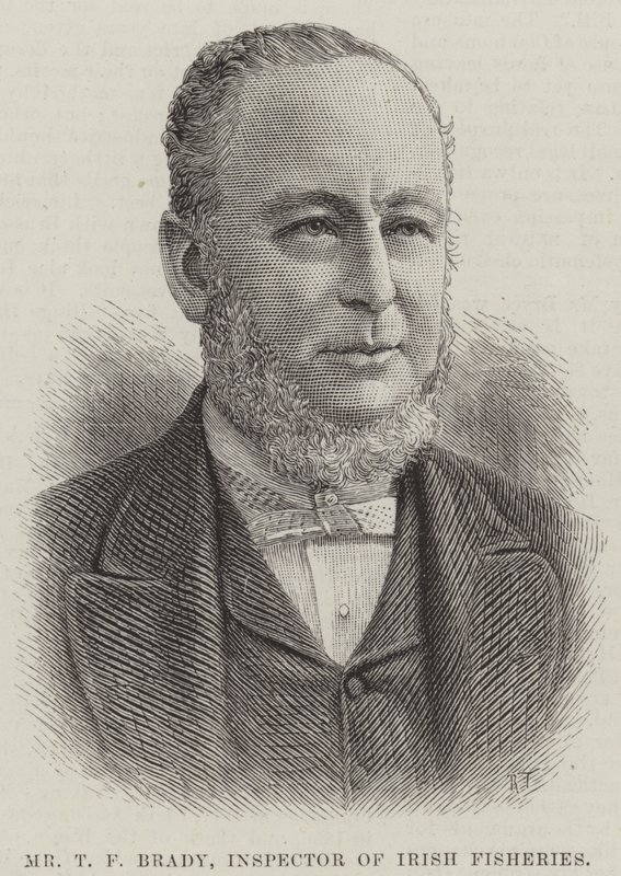 M. T F Brady, inspecteur des pêches irlandaises - English School