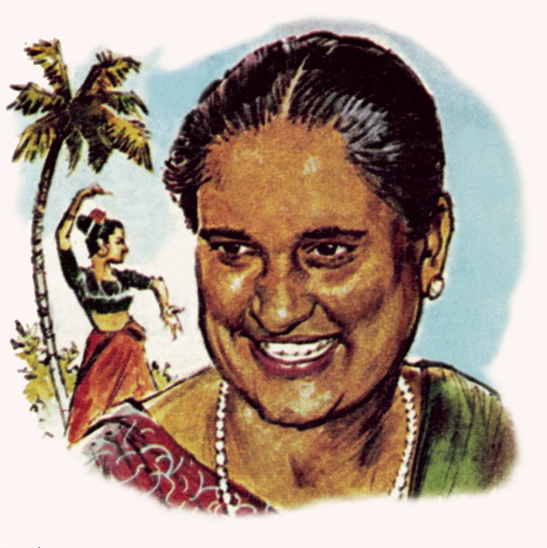 Mme Bandaranaike, Premier ministre de Ceylan - English School