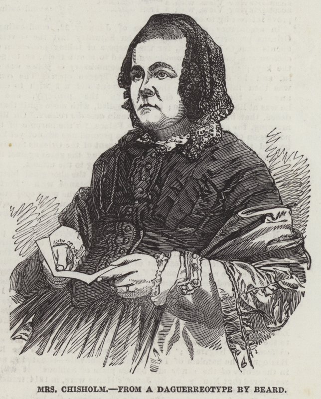 Mme Chisholm (gravure) - English School