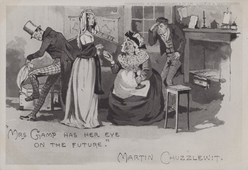 Mme Gamp, Martin Chuzzlewit - English School