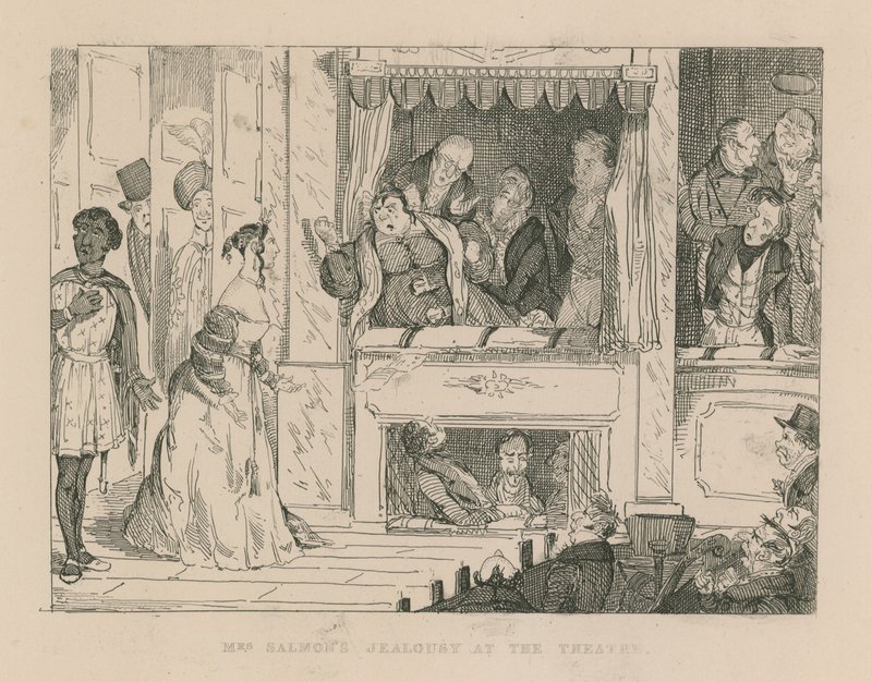La jalousie de Mme Salmon au théâtre - English School