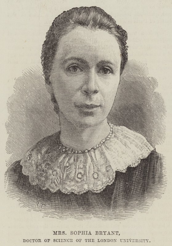 Mme Sophia Bryant, docteur en sciences de l