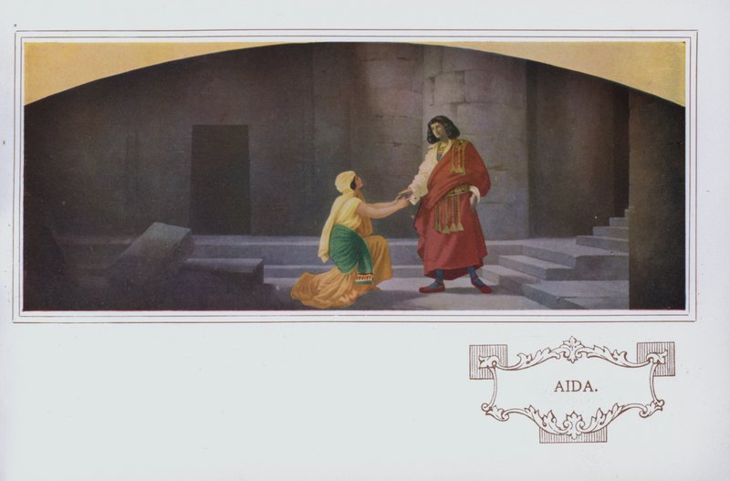 Murales dans le restaurant Peter Robinson : Aida - English School