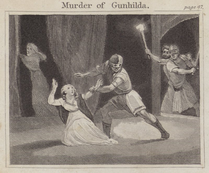 Meurtre de Gunhilda - English School
