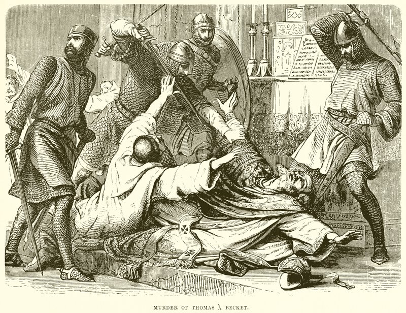 Le meurtre de Thomas Becket - English School
