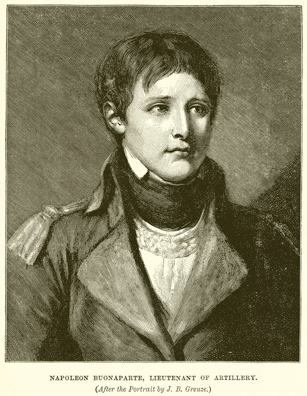 Napoléon Bonaparte, lieutenant d