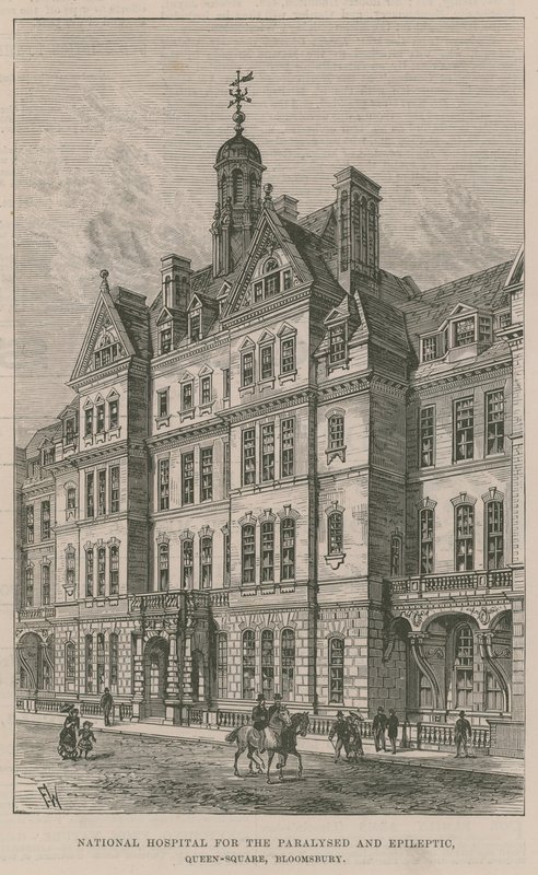 Hôpital National pour les Paralysés et Épileptiques, Queen Square, Bloomsbury - English School