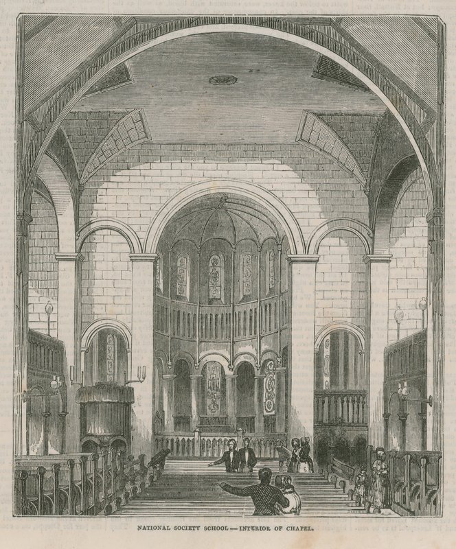 Société nationale - intérieur de la chapelle - English School