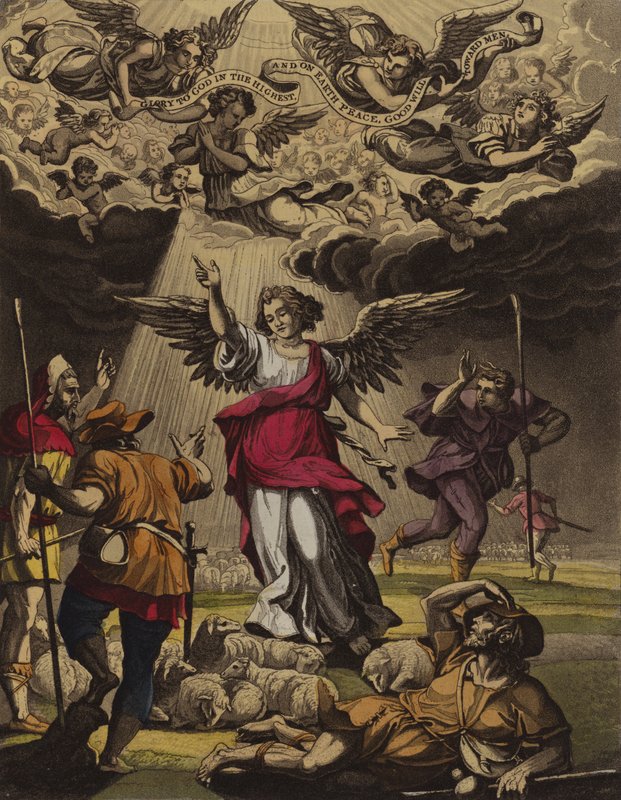 Annonce de la Nativité du Christ - English School