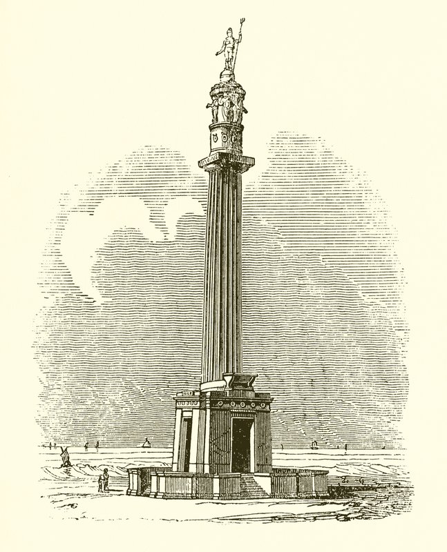Colonne de Nelson, à Yarmouth - English School