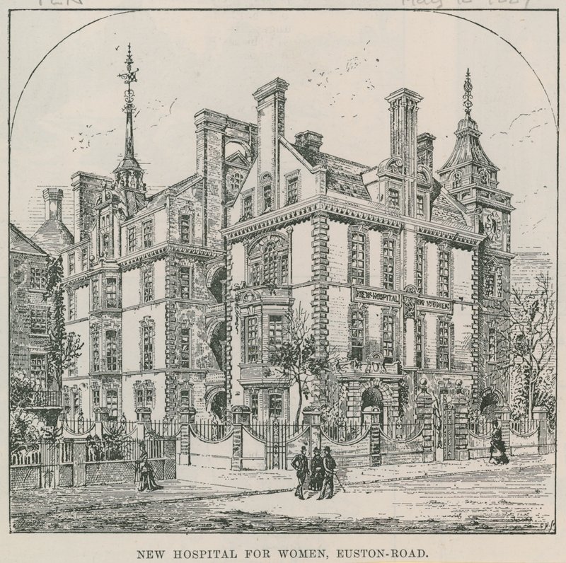 Nouvel Hôpital pour Femmes, Euston Road, Londres - English School