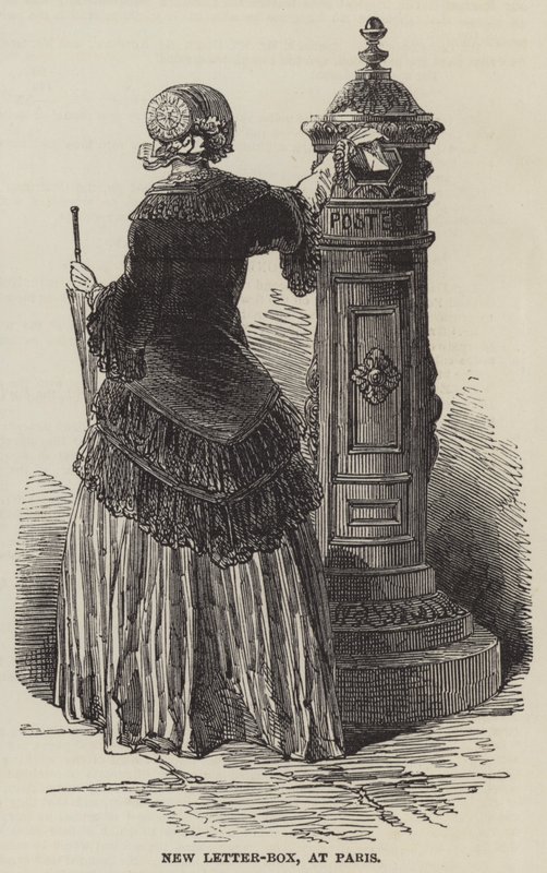 Nouvelle boîte aux lettres, à Paris - English School