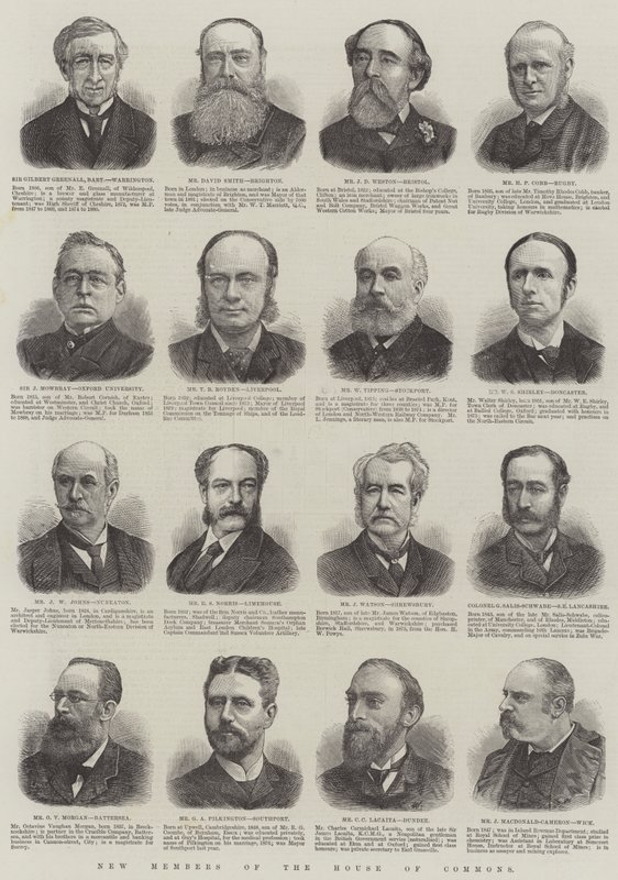 Nouveaux membres de la Chambre des communes - English School