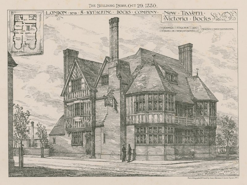New Tavern, Victoria Docks - English School