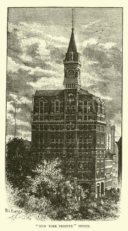 Bureau du New York Tribune - English School