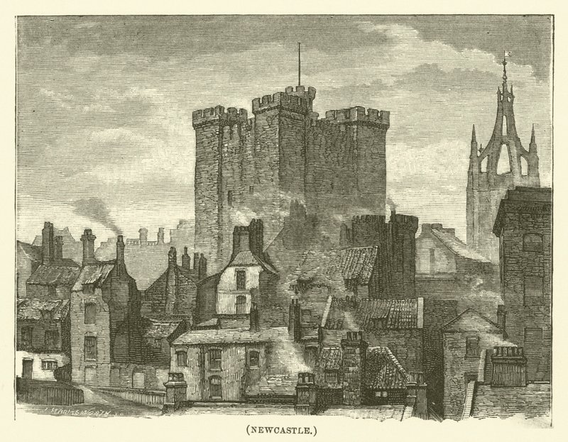 Newcastle (gravure) - English School