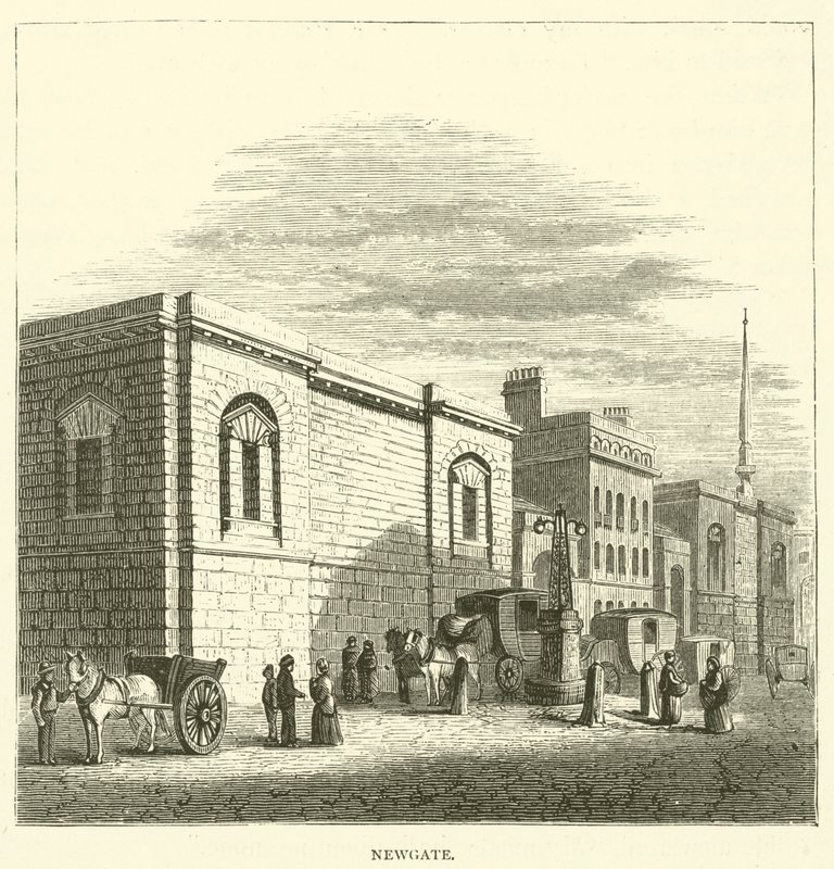 Newgate (gravure) - English School