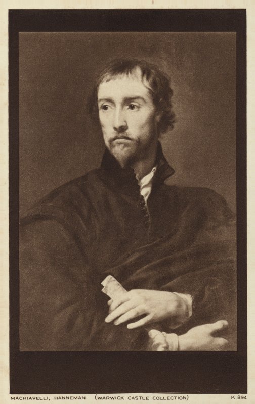 Niccolò Machiavelli, diplomate, politicien, philosophe et écrivain italien - English School