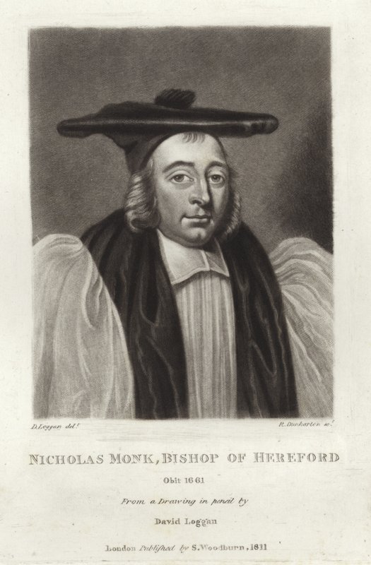 Nicholas Monk, Évêque de Hereford - English School