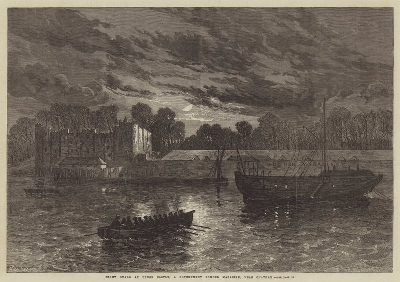Garde de nuit au château d