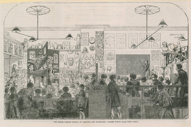 École de dessin et de modélisation du nord de Londres à Camden Town - English School