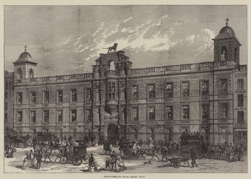 Maison Northumberland, façade du Strand - English School
