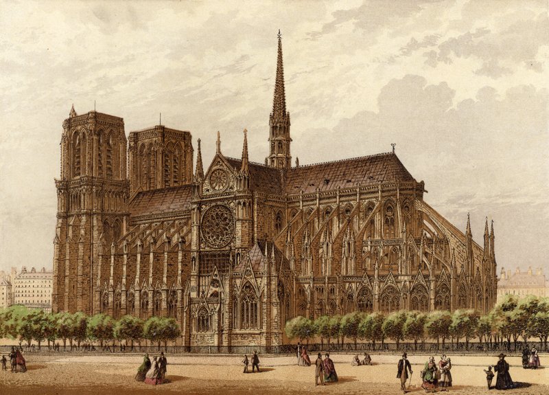 Notre-Dame, Paris - English School