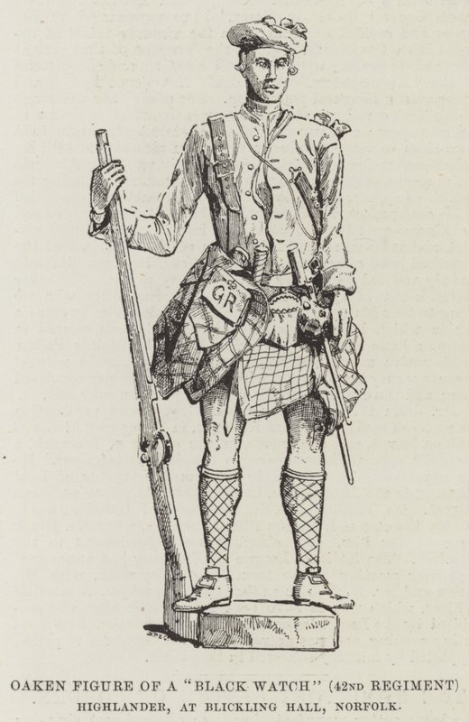 Figure en chêne d