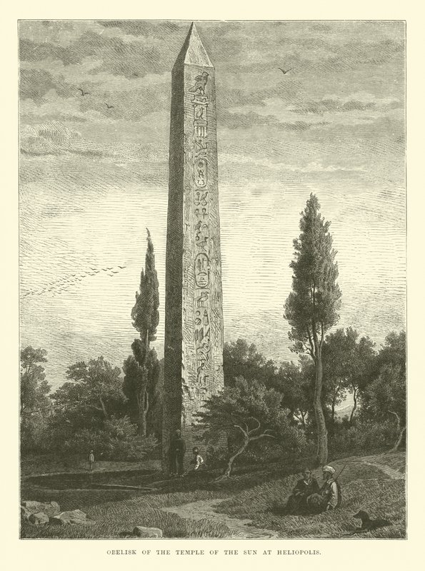 Obélisque du Temple du Soleil à Héliopolis - English School