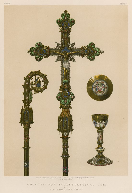 Objets pour usage ecclésiastique - English School