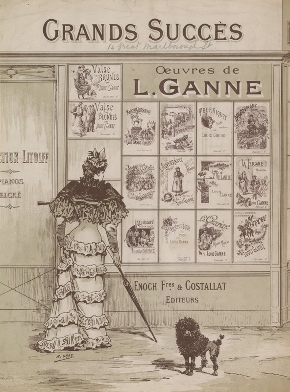 Œuvres de L. Gannes - English School