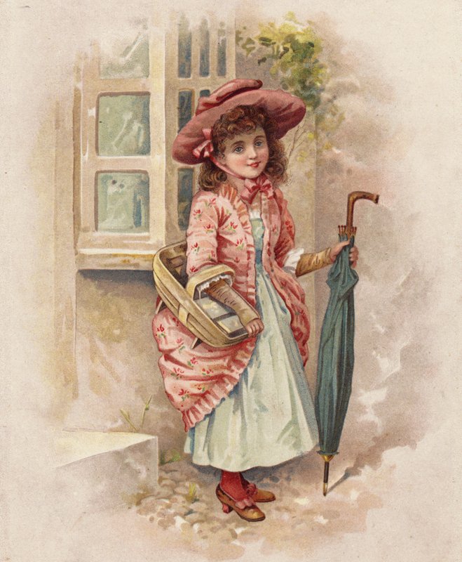 En route pour le marché - English School