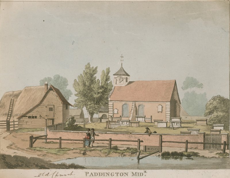 Vieille Église, Paddington, Middlesex - English School