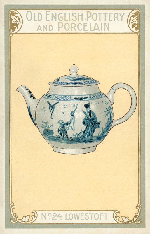 Vieille poterie et porcelaine anglaises : Lowestoft - English School