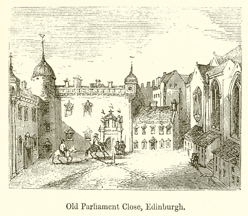 Ancien Parlement Close, Édimbourg - English School