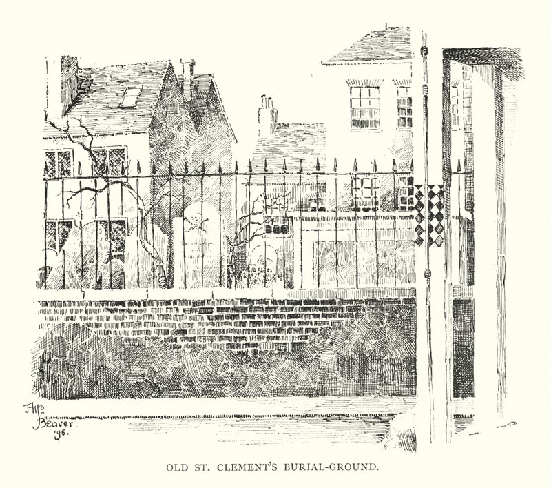 Ancien Cimetière de St Clement - English School