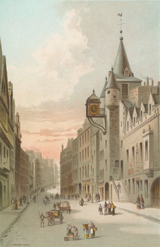 Ancien Tolbooth et Canongate - Édimbourg - English School