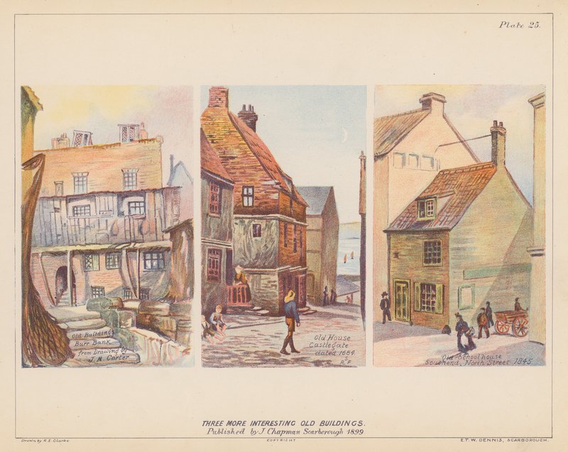 Vieux bâtiments, Scarborough - English School