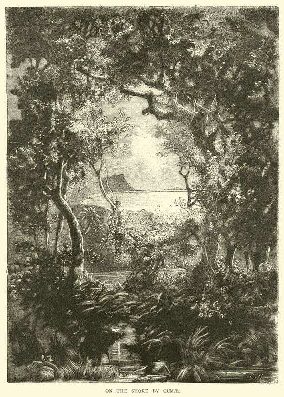 Sur le rivage près de Cumes - English School