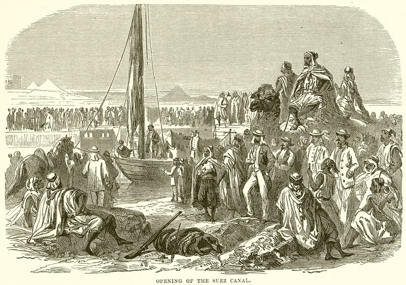Ouverture du canal de Suez - English School