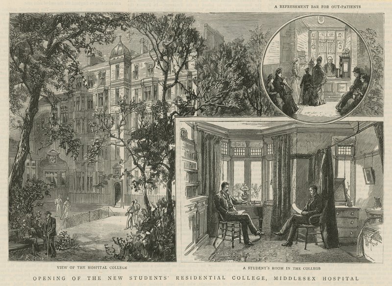 Inauguration du nouveau Collège Résidentiel des Étudiants, Hôpital de Middlesex - English School