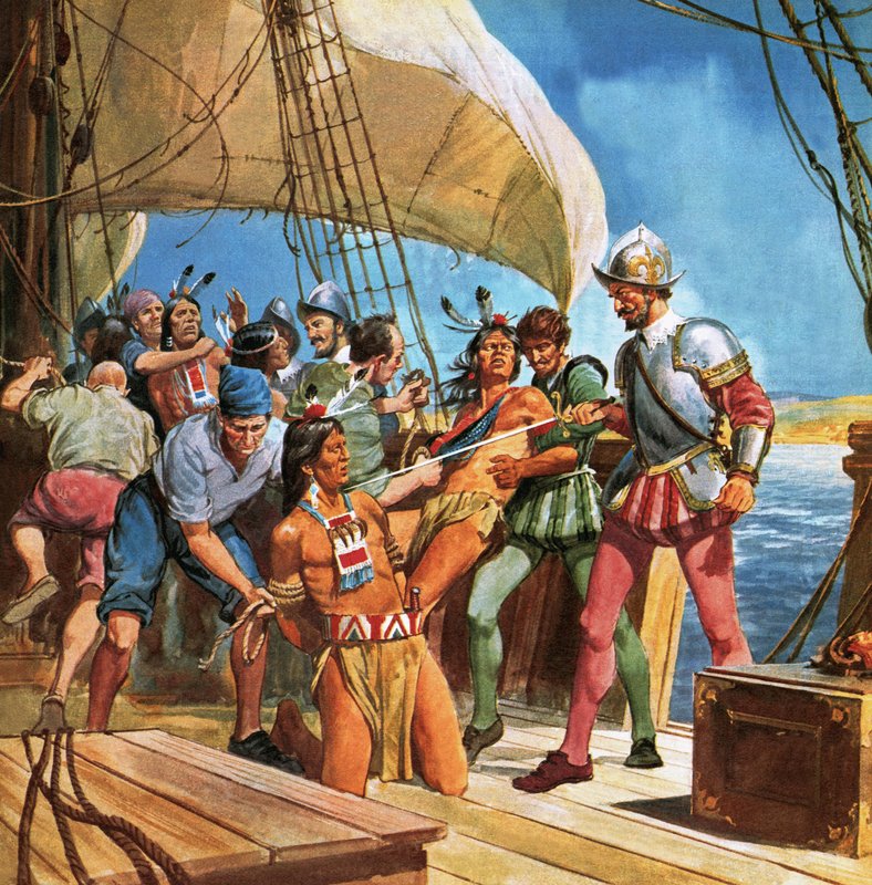 Opération Peau-Rouge. En 1605, Sir Ferdinando Gorges a navigué vers l