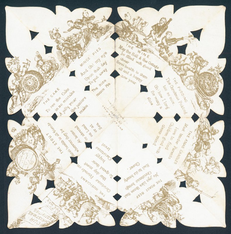 Nos festivités de Noël, Carte de Noël - English School