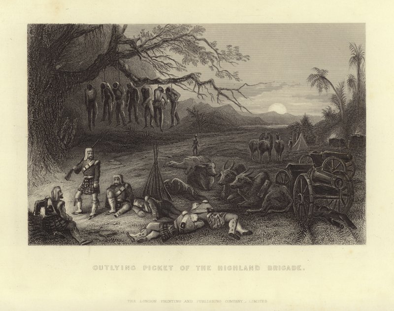 Avant-poste de la brigade des Highlands - English School