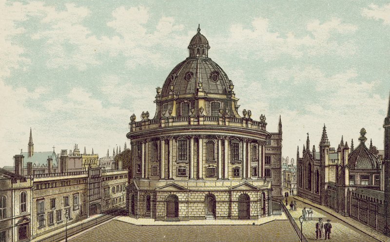 Oxford : Bibliothèque Radcliffe - English School