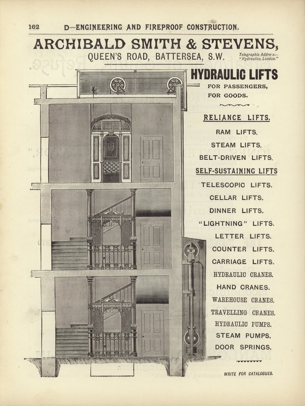 Page du Compendium des architectes, géomètres et ingénieurs 1892 - English School