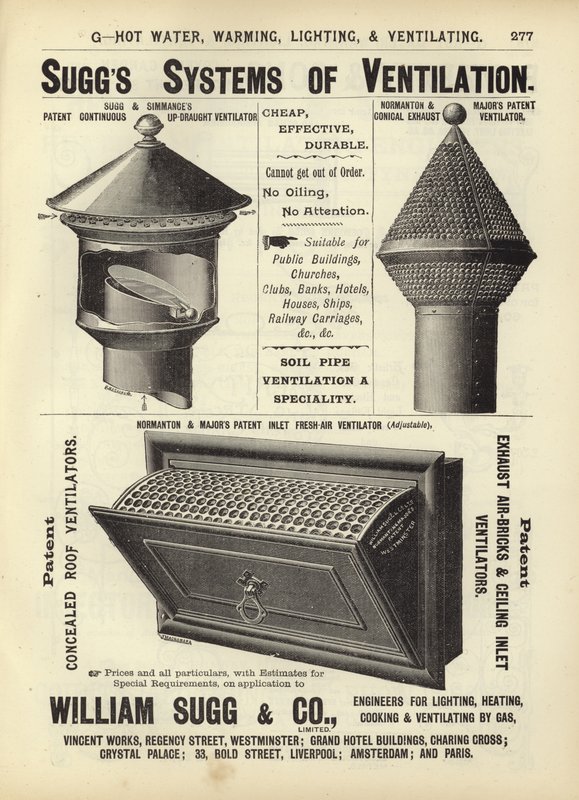 Page du Compendium des architectes, géomètres et ingénieurs 1892 - English School