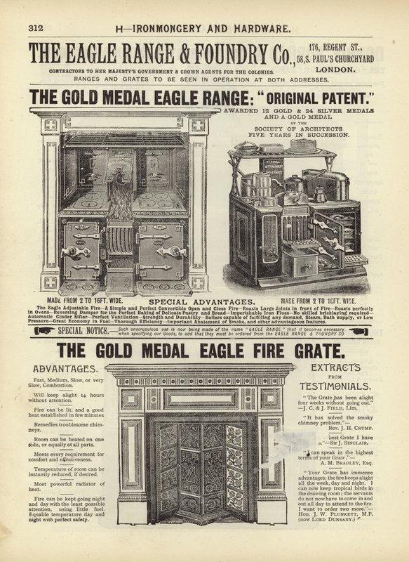 Page du Compendium des architectes, géomètres et ingénieurs 1892 - English School