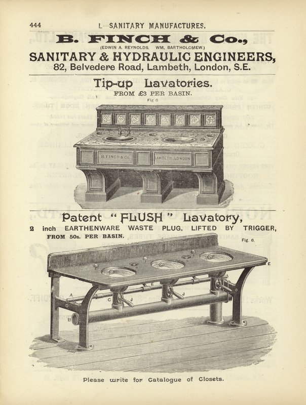 Page du Compendium des architectes, géomètres et ingénieurs 1892 - English School